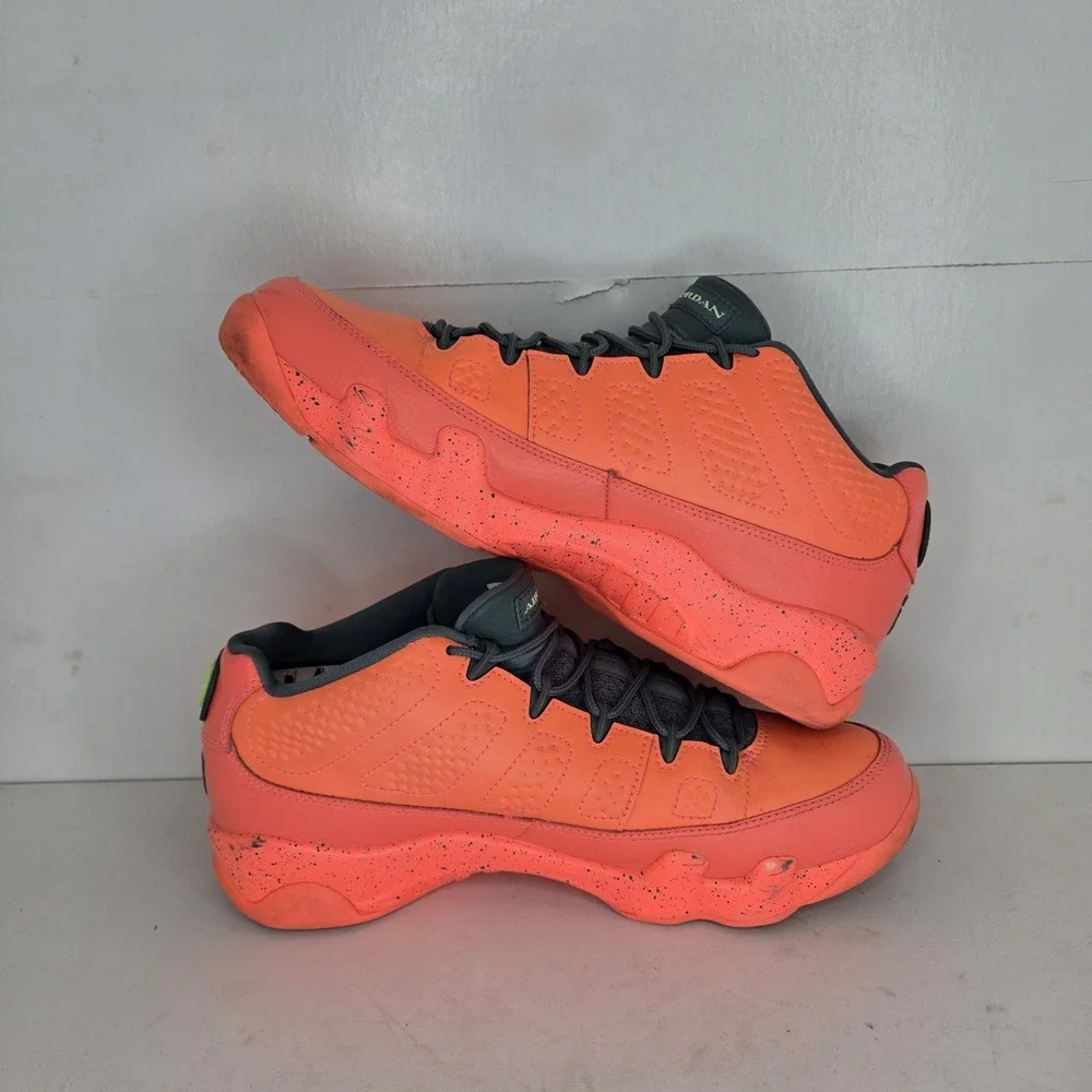 Nike Air Jordan 9 IX Low Retro Bright Mango 2016 832822-805 Men's Shoes - Sz 8.5